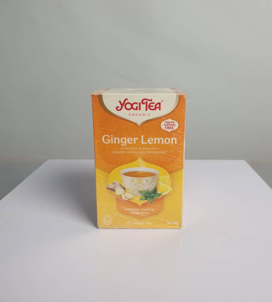 YOGI TEA GINGER LEMON