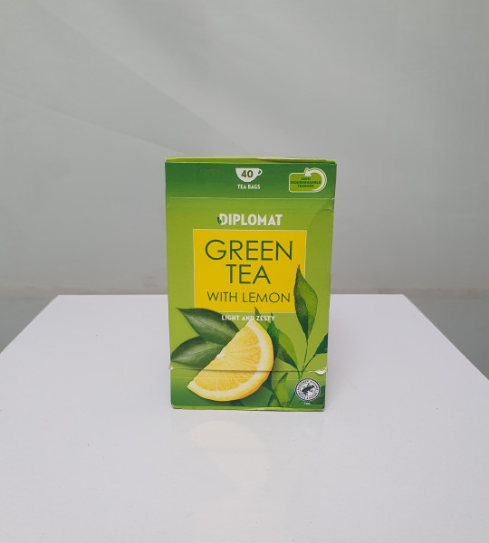 DIPLOMAT TEA GREEN LEMON