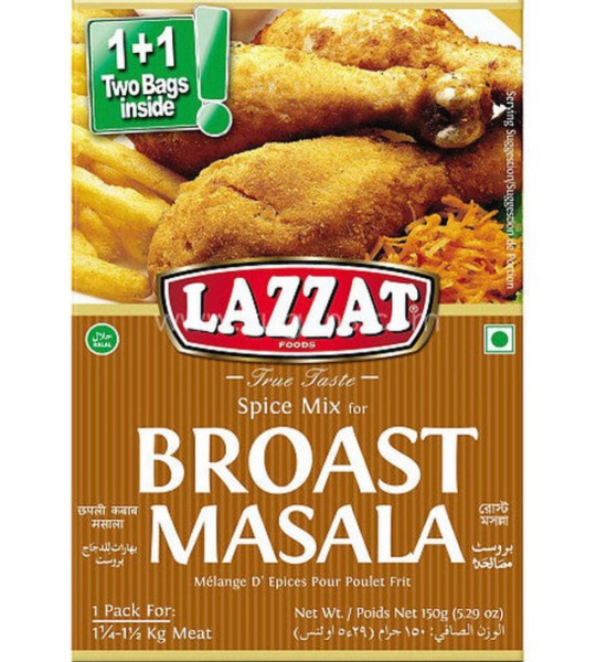 LAZZAT SPICES. ( broast masala )