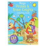 PIRATE & BRAVE KNIGHT ( coloring book )