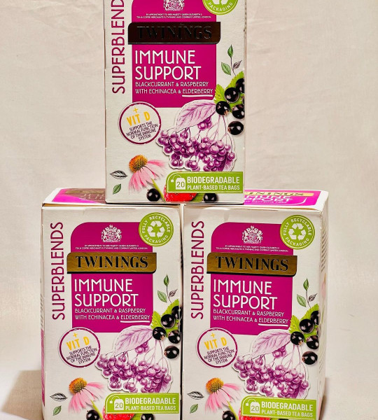 TWINNINGS TEA IMMUNE SUPPORT