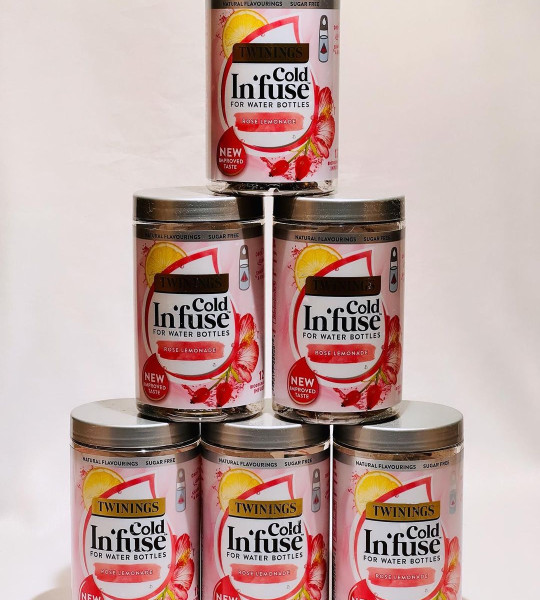 TWINNINGS TEA COLD INFUSE (ROSE LEMONADE)