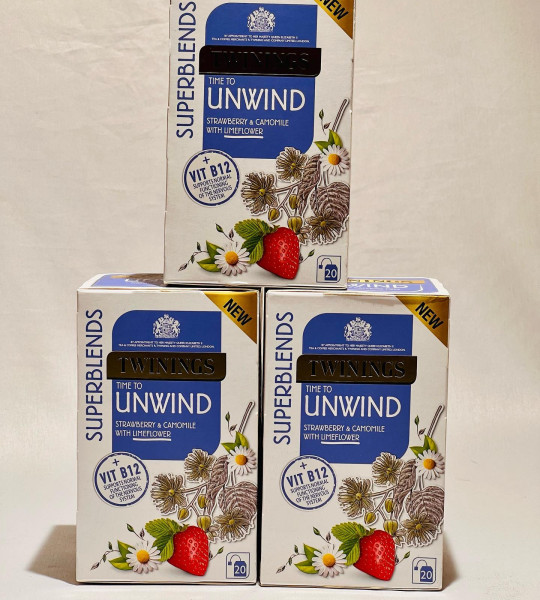 TWINNINGS TEA UNWIND