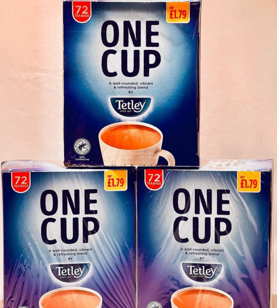 TETLEY TEA ONE CUP