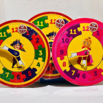 WOODEN TOY ( puzzle clock )