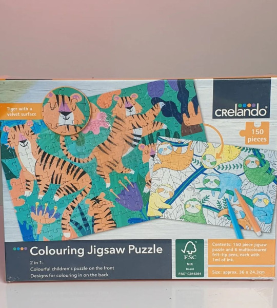 COLORING JIGSAW PUZZLE